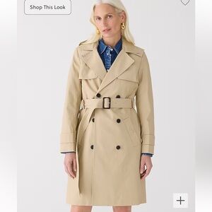 Jcrew Trench Coat - Size 4